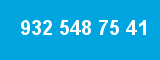 932 548 75 41 932 548 75 41